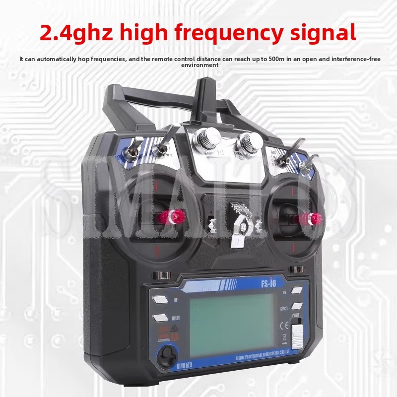 Flysky FS-i6X 2.4GHz RC Transm - Drone Rc Simulator ulasan dan harga