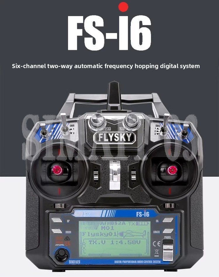 Flysky FS-i6X 2.4GHz RC Transm - Drone Rc Simulator ulasan dan harga