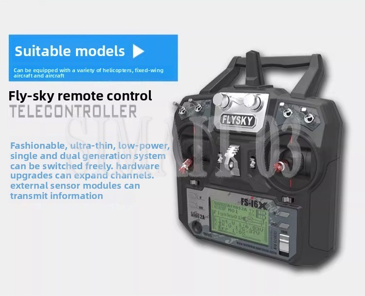 Flysky FS-i6X 2.4GHz RC Transm - Drone Rc Simulator ulasan dan harga