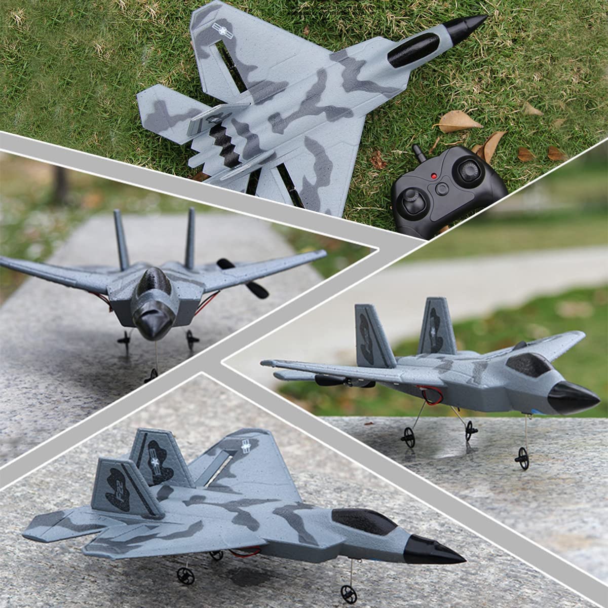 FX622 RC Glider Fighter with L - Drone Rc Simulator ulasan dan harga