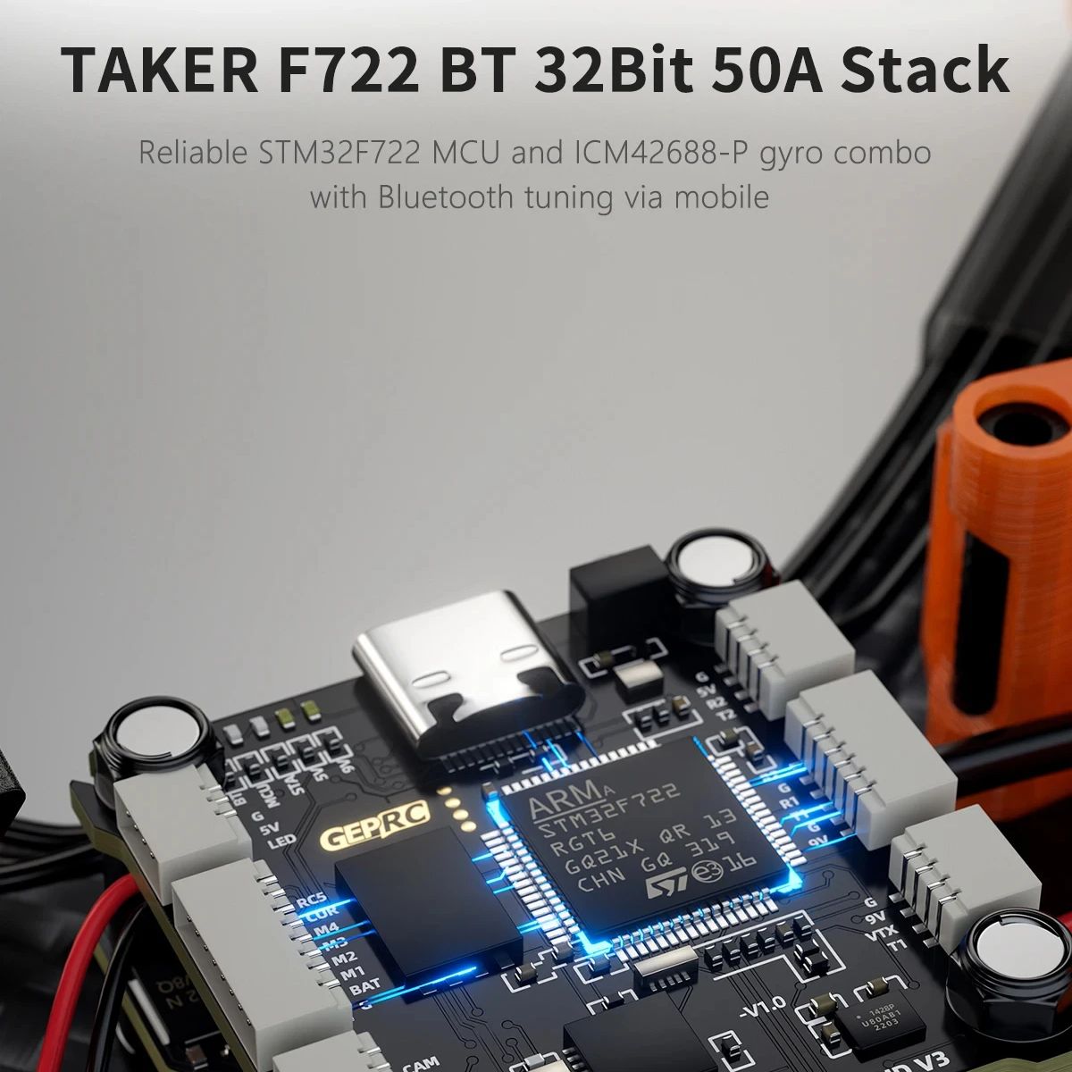GEPRC MARK5 O4 Pro DC WTFPV Fr - Drone App Rc Fpv ulasan dan harga
