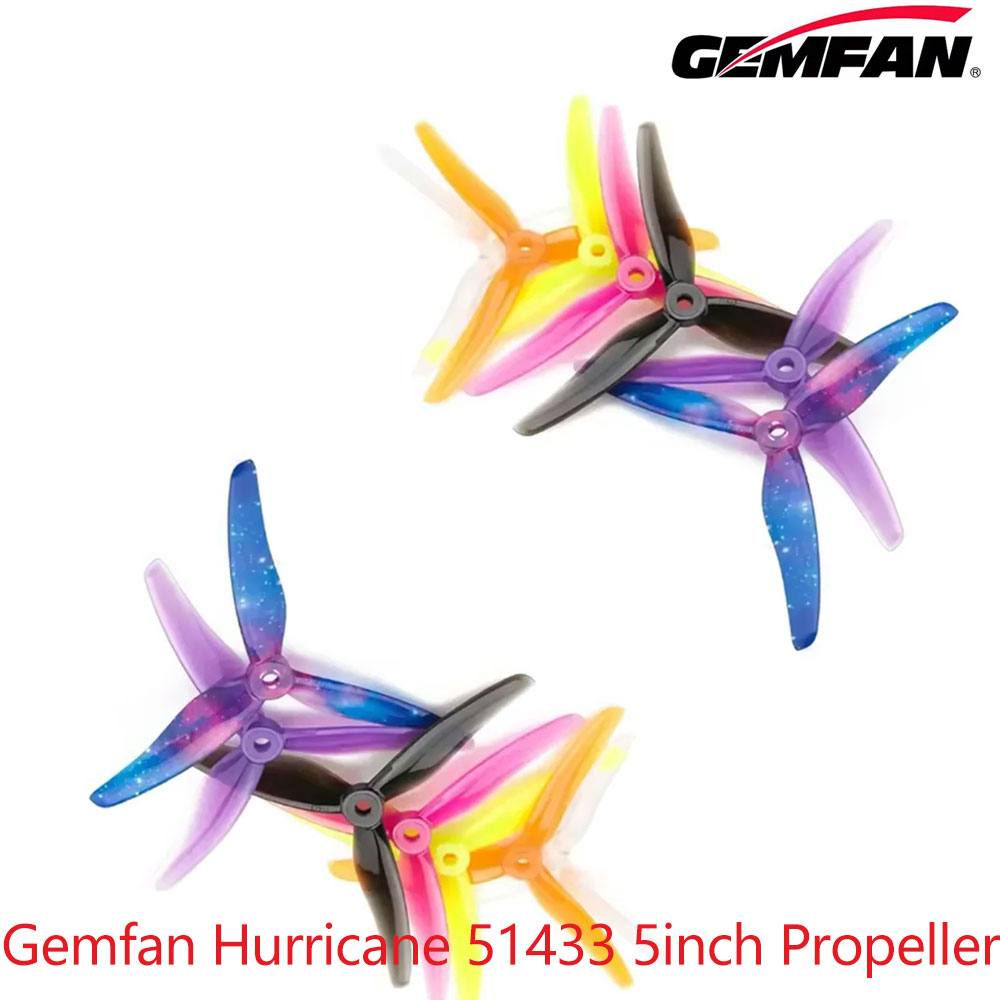 12Pairs Gemfan Hurricane 51433 - Plane Drone Rc ulasan dan harga