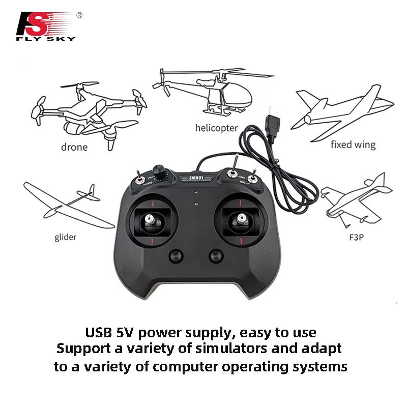 Flysky SM001 8CH RC Flight Sim - Drone Rc Simulator ulasan dan harga