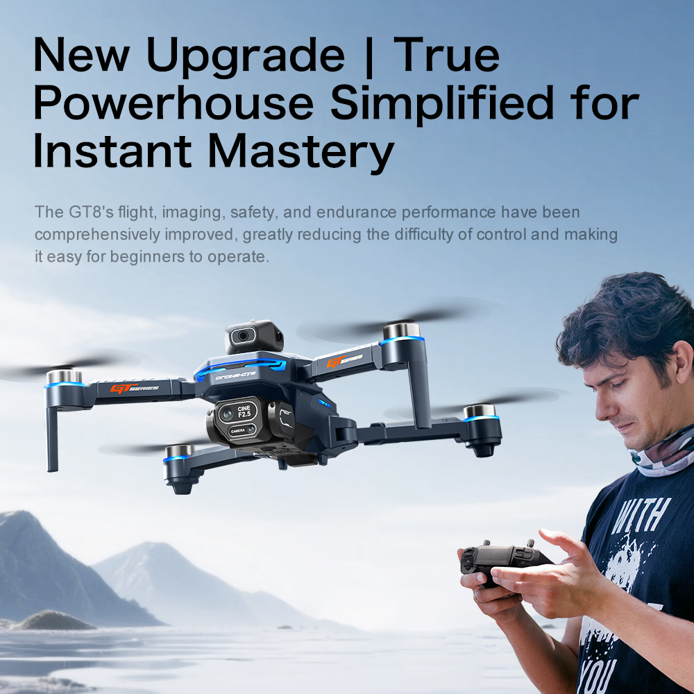 Original GT8 Drone 8K Professi - Drone App Rc Fpv ulasan dan harga