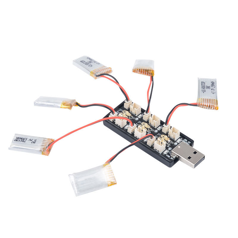 6CH USB 1S LiPo/LiHv 3.7V/4.2V - Drone Rc Ufo ulasan dan harga