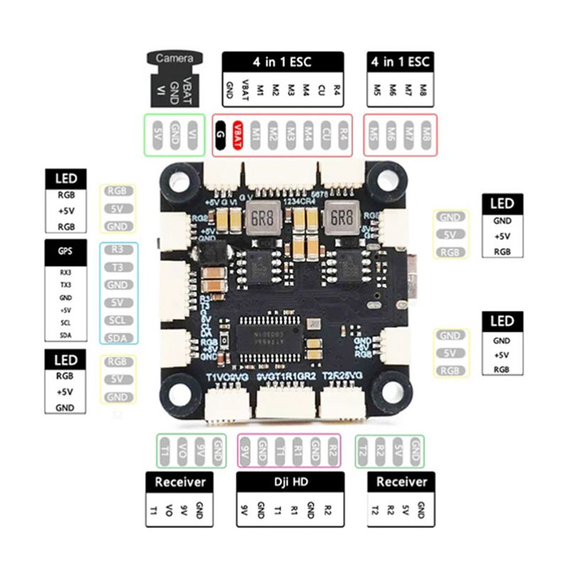 ABXE-F722 Flight Controller 5V - Drone Rc Flight Controller ulasan dan harga