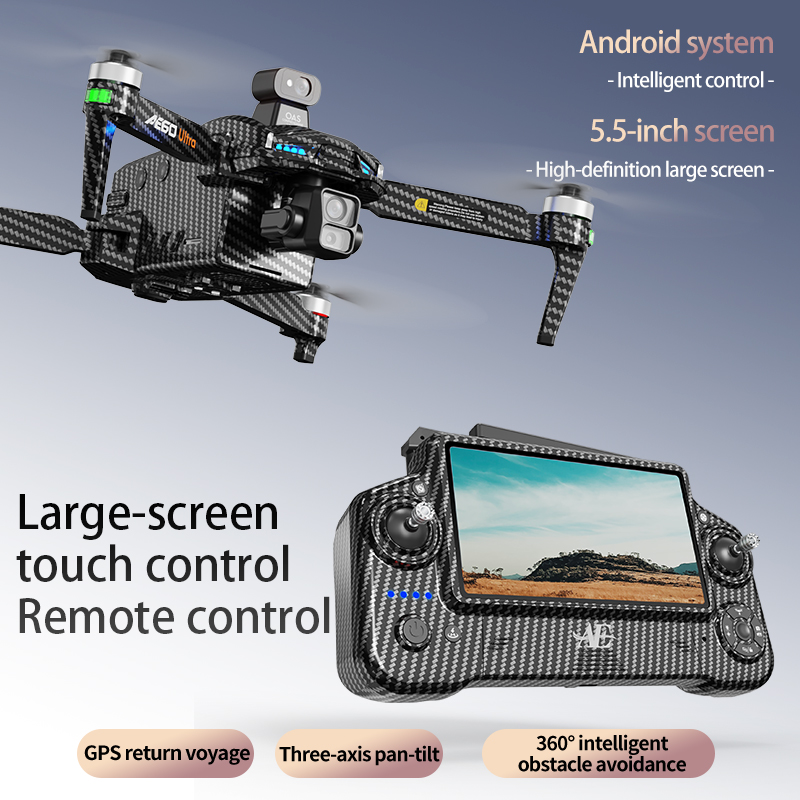AE60 GPS Drone Professional 8K - Drone App Rc Fpv ulasan dan harga