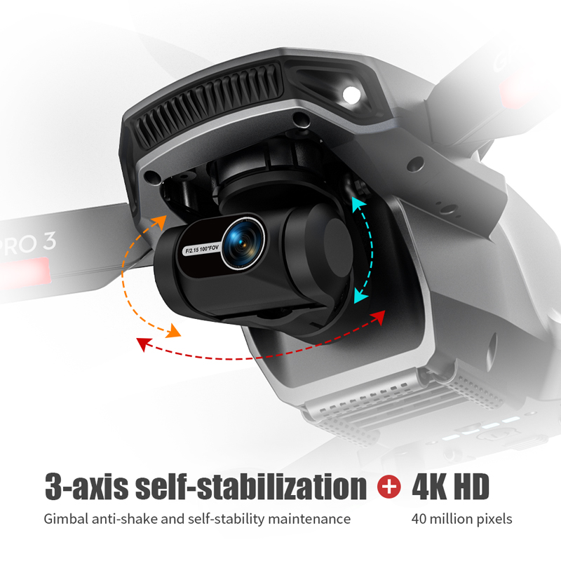 L106 Pro 3 Drone 5G WIFI FPV F - Drone Rc Pro 2 ulasan dan harga