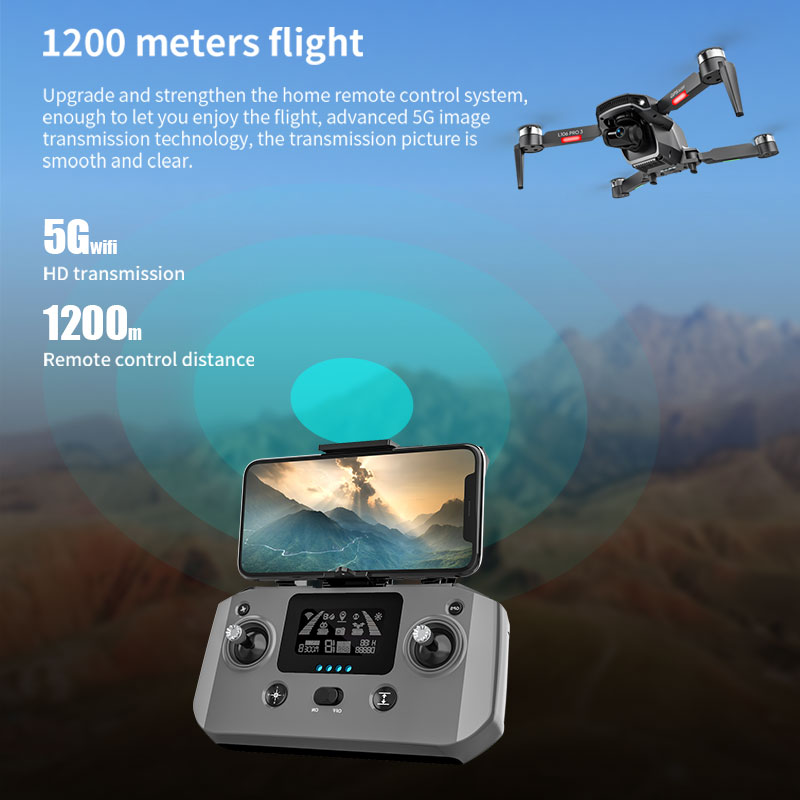 L106 Pro 3 Drone 5G WIFI FPV F - Drone Rc Pro 2 ulasan dan harga