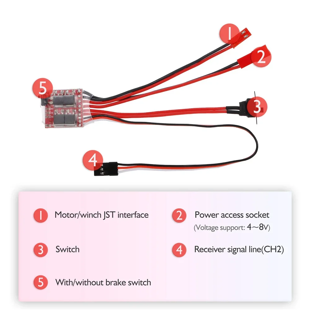 RC 30A Mini Brushed ESC Electr - Drone Motor Rc Car ulasan dan harga