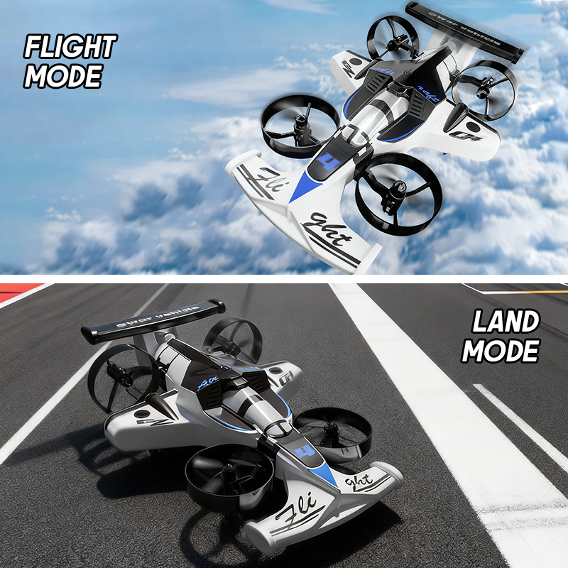 2in1 Mini Drone Air-Ground Fly - Drone Motor Rc Car ulasan dan harga