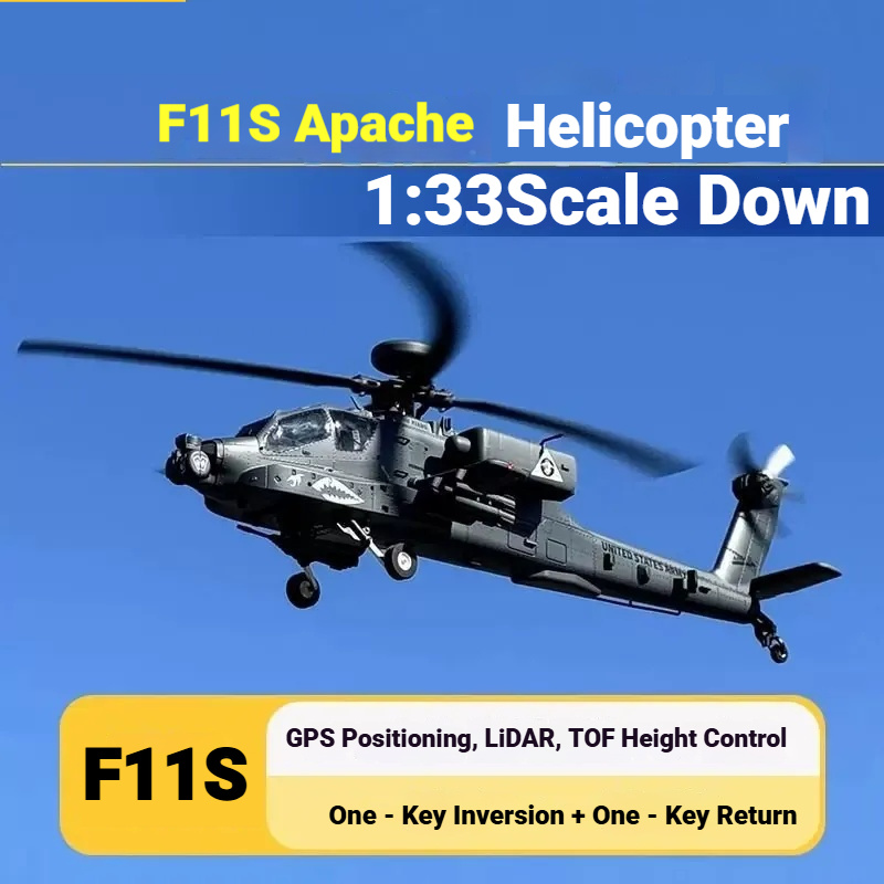 RHSKY F11S Apache Armed Remote - Drone Rc Simulator ulasan dan harga