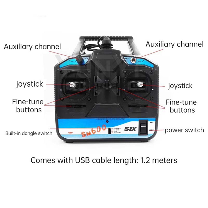 ABDE-FS-SM600 For G7 Liftoff F - Drone Rc Simulator ulasan dan harga