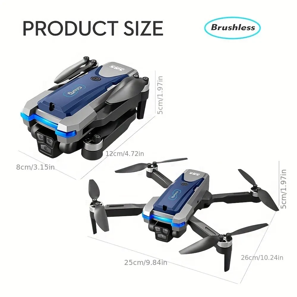 S8S GPS Drone 5G Wifi 8K HD Du - Drone App Rc Fpv ulasan dan harga