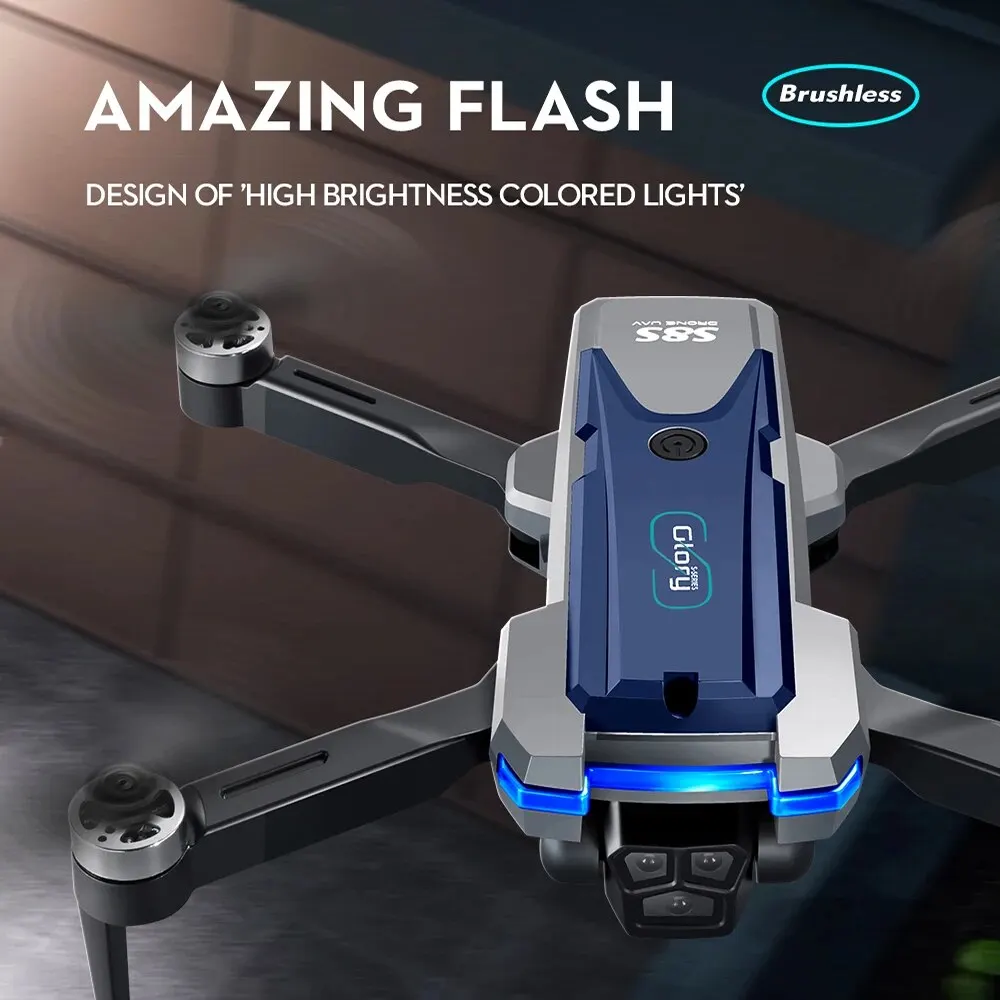 S8S GPS Drone 5G Wifi 8K HD Du - Drone App Rc Fpv ulasan dan harga